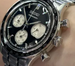 Seiko Quartzo Cronograph SSB479 Preto - imagem 4