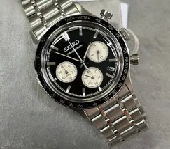 Seiko Quartzo Cronograph SSB479 Preto - imagem 6