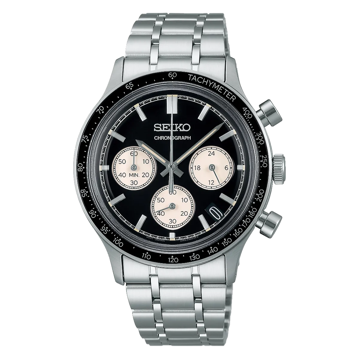 Seiko Quartzo Cronograph SSB479 Preto