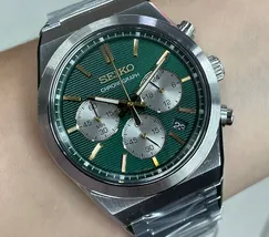 Relógio Seiko Chronograph SSB461B1 Verde 40mm | Taniguchi Relógios - imagem 6