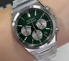 Relógio Seiko Chronograph SSB461B1 Verde 40mm | Taniguchi Relógios - imagem 1