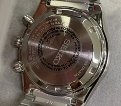 Seiko Quartzo Cronograph SSB461 verde - imagem 7