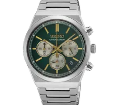 Seiko Quartzo Cronograph SSB461 verde - imagem 2