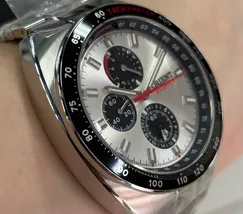 Relógio Orient Solartech Cronógrafo MBSSC298 Prata 42mm | Taniguchi Relógios - imagem 3