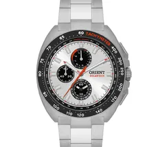 Relógio Orient Solartech Cronógrafo MBSSC298 Prata 42mm | Taniguchi Relógios - imagem 2