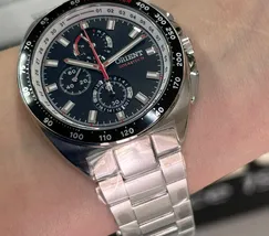 Relógio Orient Solartech Cronógrafo MBSSC298 Preto 42mm | Taniguchi Relógios - imagem 5