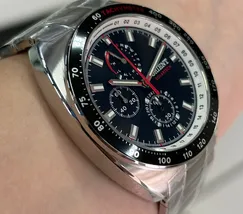 Relógio Orient Solartech Cronógrafo MBSSC298 Preto 42mm | Taniguchi Relógios - imagem 4