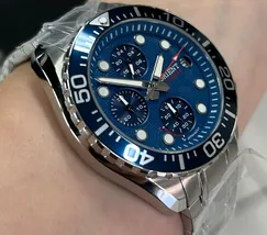 Orient Solartech Cronografo Elite Sea MBSSC300 Preto - imagem 3