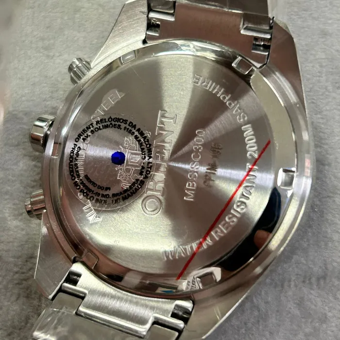 Orient Solartech Cronografo Elite Sea MBSSC300 Preto