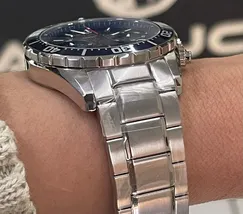 Orient Solartech Cronografo Elite Sea MBSSC288 Azul - imagem 5