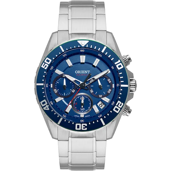 Orient Solartech Cronografo Elite Sea MBSSC288 Azul