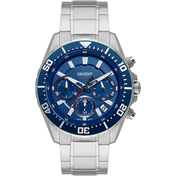 Orient Solartech Cronografo Elite Sea MBSSC288 Azul