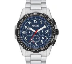 Relógio Orient Solartech Sports Pilot MBSSC289 D1SX Azul 44mm | Taniguchi Relógios - imagem 2
