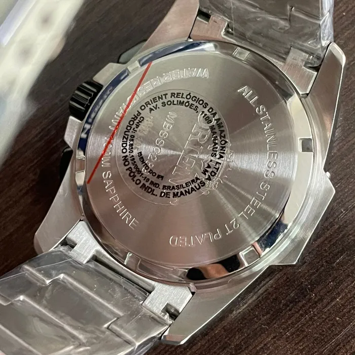 Relógio Orient Solartech Sports Pilot MBSSC289 D1SX Azul 44mm | Taniguchi Relógios