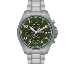 Orient Solartech Cronografo Sports Land MBSSC302 verde - imagem 2