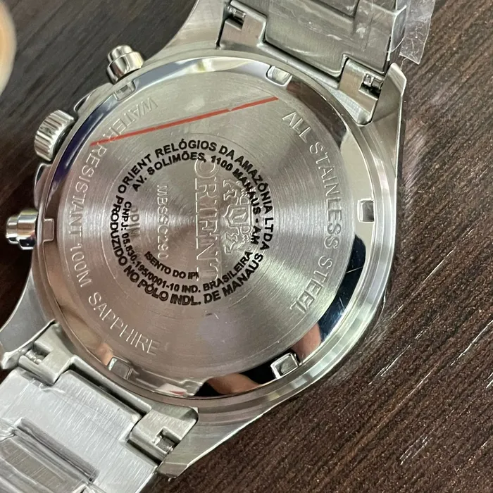 Orient Solartech Cronografo Sports Land MBSSC290 azul