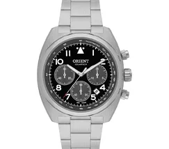 Orient Solartech Cronografo Elite Pilot MBSSC297 preto - imagem 2