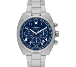 Orient Solartech Cronografo Elite Pilot MBSSC297 azul - imagem 2
