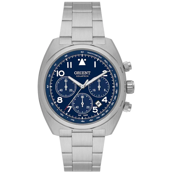 Orient Solartech Cronografo Elite Pilot MBSSC297 azul