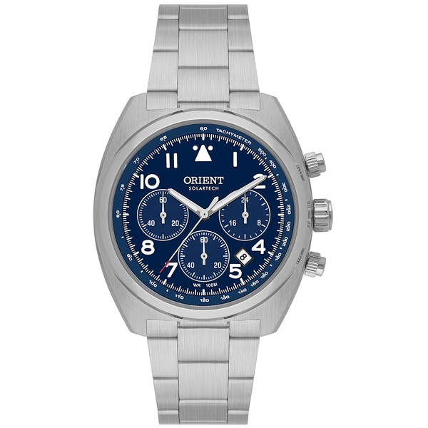 Orient Solartech Cronografo Elite Pilot MBSSC297 azul