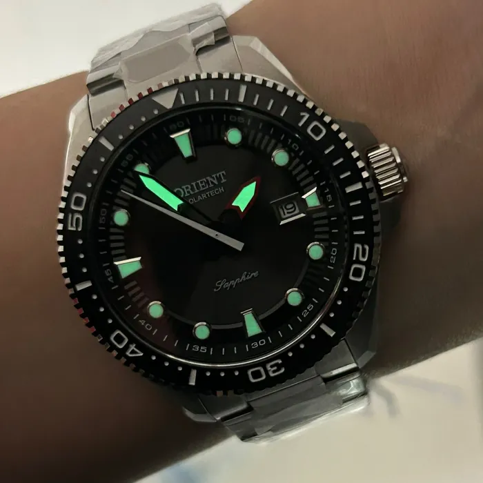 Orient Solartech Elite Sea MBSS1519 preto