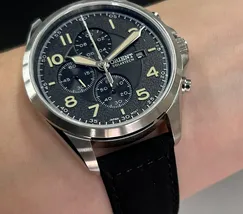 Orient Solartech Cronografo Sports Land MBSCC071 preto - imagem 5