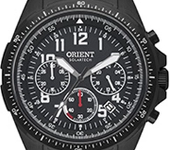 Orient Solartech Cronografo Sports Pilot MPSSC032 preto - imagem 2