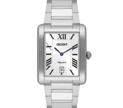 Orient Quartzo Eternal Classico "Tank" GBSS1058 branco - imagem 2