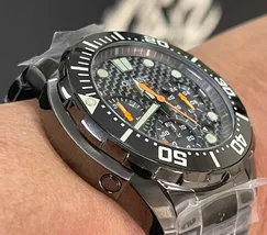 Orient Solartech Cronografo Sports Sea IPBlack MYSSC016 Preto - imagem 3