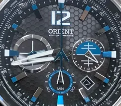Orient Flytech Cronografo Solar Pilot MBTTC017 Titaniun - imagem 7