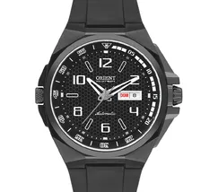 Orient Flytech Automático Titanium IPBlack Pilot F49PP033 Preto - imagem 2