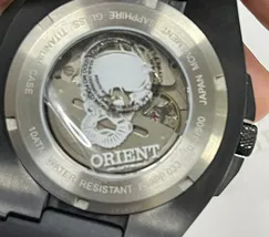 Orient Flytech Automático Titanium IPBlack Pilot F49PP033 Preto - imagem 7