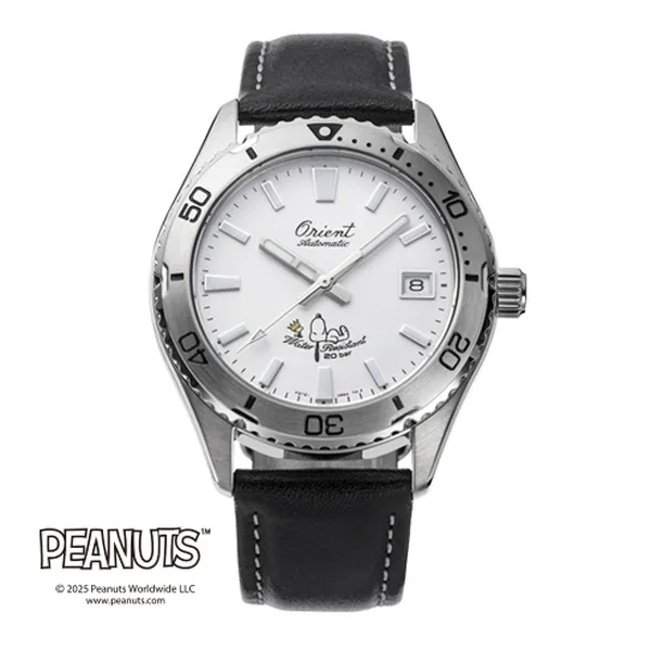 Orient Automático Mako 40 Diver Peanuts 75th Anniversary Limited Edition RAAC0Q08S30B Snoopy