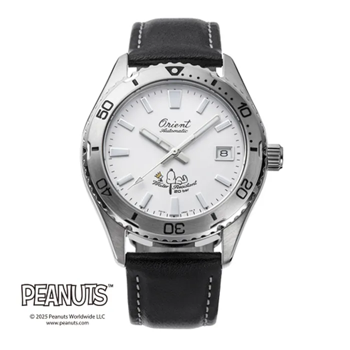 Orient Mako 40 Peanuts 75th Anniversary Limited Edition RAAC0Q08S30B Snoopy