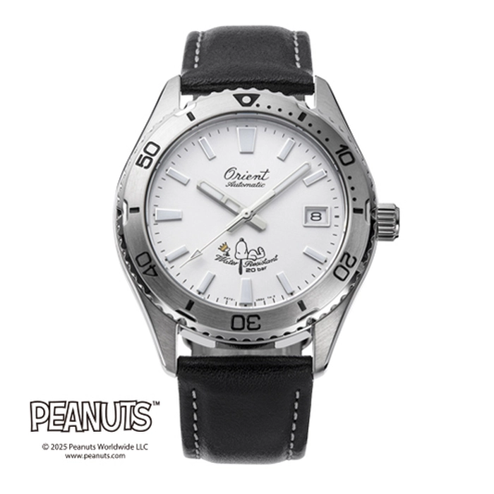 Orient Mako 40 Peanuts 75th Anniversary Limited Edition RAAC0Q08S30B Snoopy