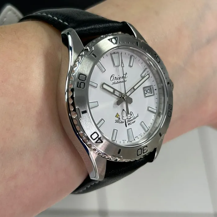 Orient Mako 40 Peanuts 75th Anniversary Limited Edition RAAC0Q08S30B Snoopy