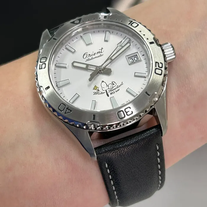 Orient Mako 40 Peanuts 75th Anniversary Limited Edition RAAC0Q08S30B Snoopy