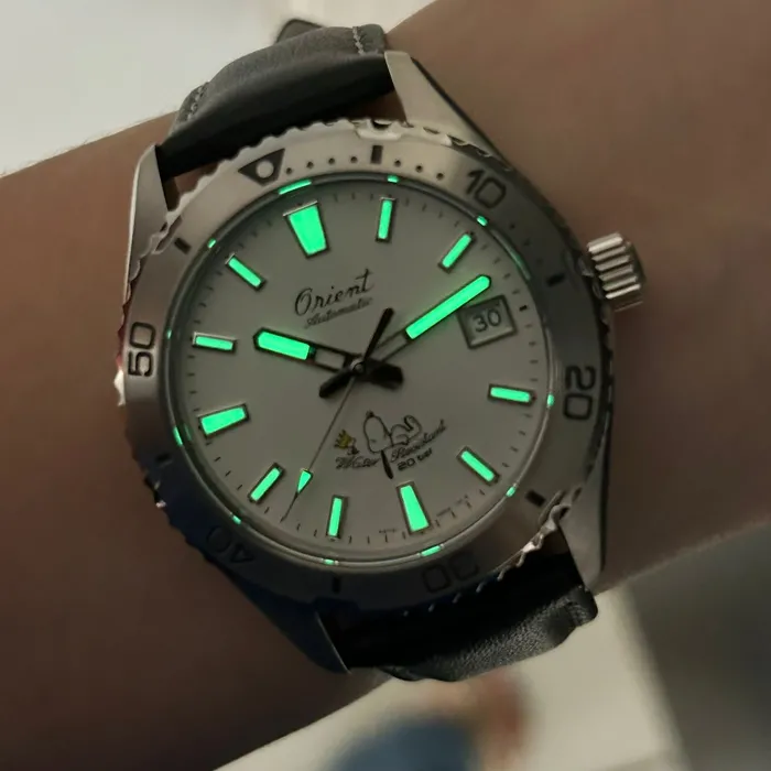 Orient Mako 40 Peanuts 75th Anniversary Limited Edition RAAC0Q08S30B Snoopy