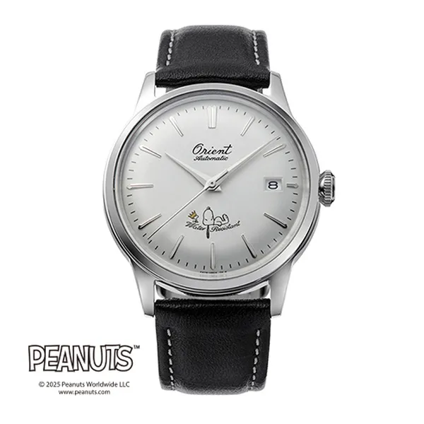 Orient Automático Bambino Peanuts 75th Anniversary RAAC0M16S30B Snoopy