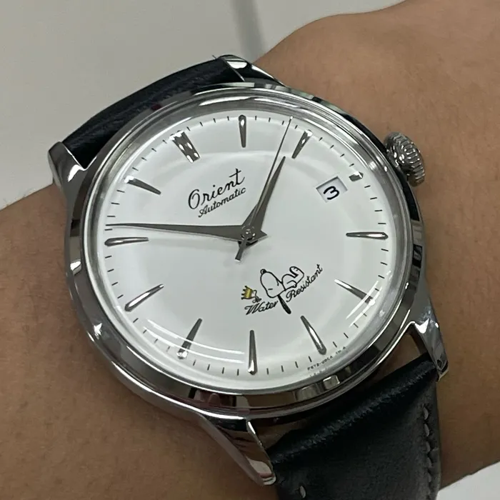 Orient Bambino Peanuts 75th Anniversary RAAC0M16S30B Snoopy