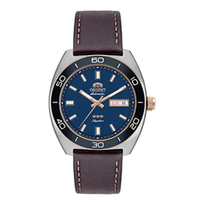 Orient 3 Estrelas Automático Elegance YN6MC019 Azul