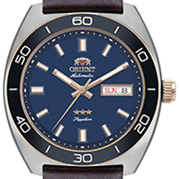 Orient 3 Estrelas Automático Elegance YN6MC019 Azul