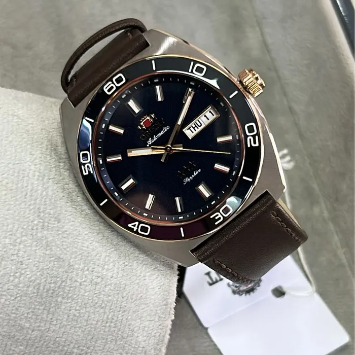 Orient 3 Estrelas Automático Elegance YN6MC019 Azul