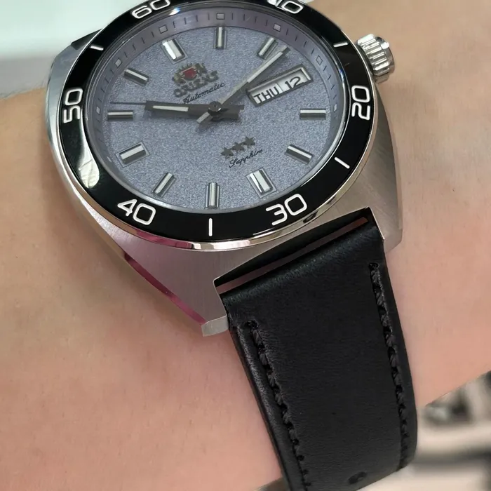 Orient 3 Estrelas Automático Elegance YN6SC019 Azul Celeste