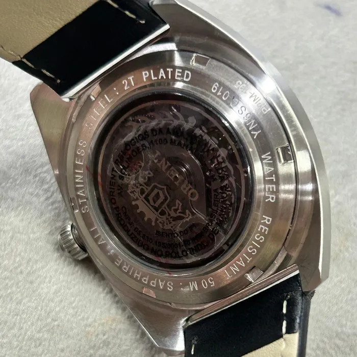 Orient 3 Estrelas Automático Elegance YN6SC019 Azul Celeste