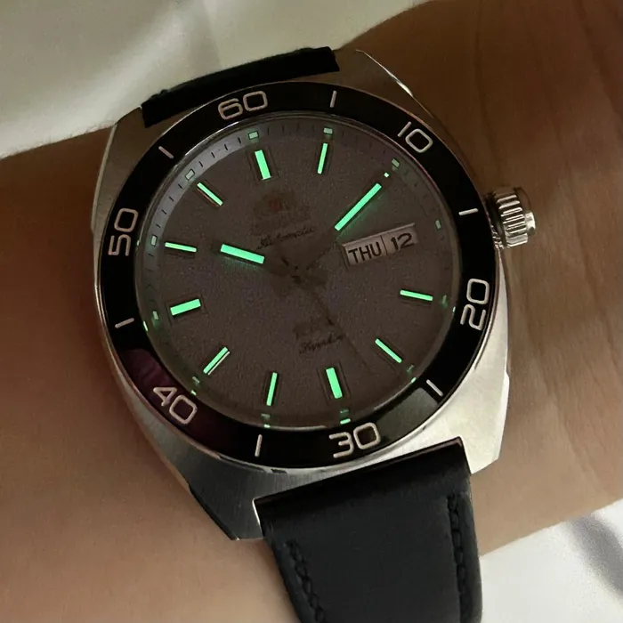 Orient 3 Estrelas Automático Elegance YN6SC019 Azul Celeste