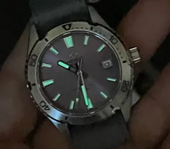 Orient Automático Mako 40 NATO RAAC0Q07V30B lilas - imagem 5