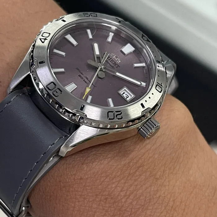 Orient Automático Mako 40 NATO RAAC0Q07V30B lilas