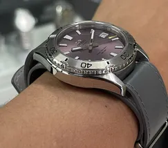 Orient Automático Mako 40 NATO RAAC0Q07V30B lilas - imagem 3