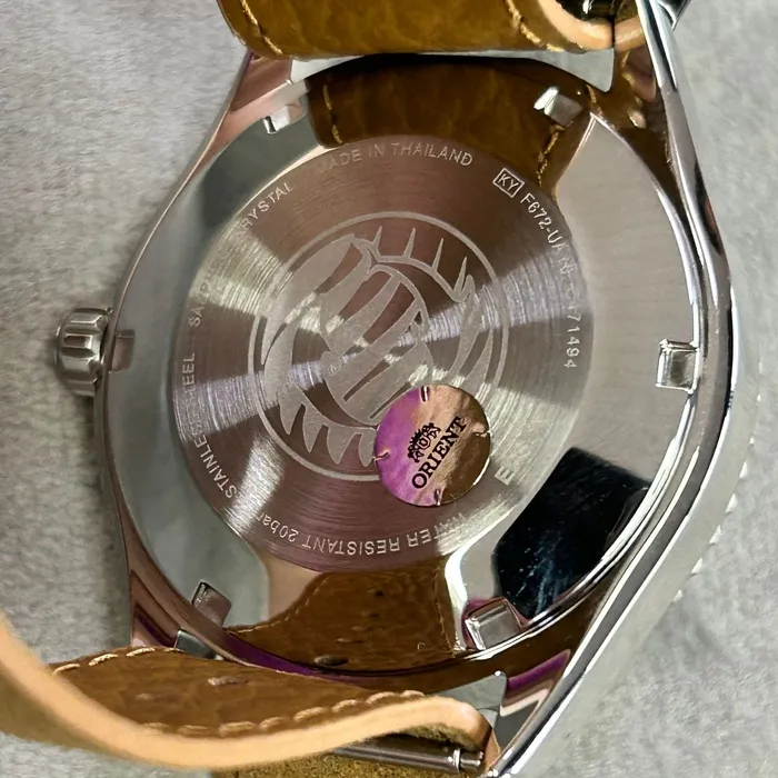 Orient Automático Mako 40 NATO RAAC0Q05P30B salmão